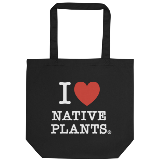 I LOVE NATIVE PLANTS TOTE BAG